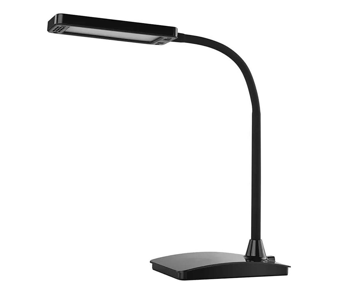LED Stmievateľná stolová lampa EDDY LED/6W/230V 3000/4500/6800K čierna Z7599B