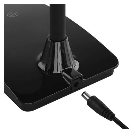 LED Stmievateľná stolová lampa EDDY LED/6W/230V 3000/4500/6800K čierna