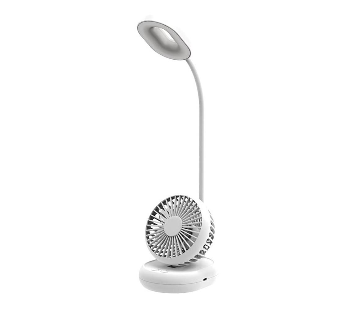 Eurolamp LED stmievateľná stolová lampa s látorom LED/2W/5V 6000-8000K 2000 mAh 300-20563