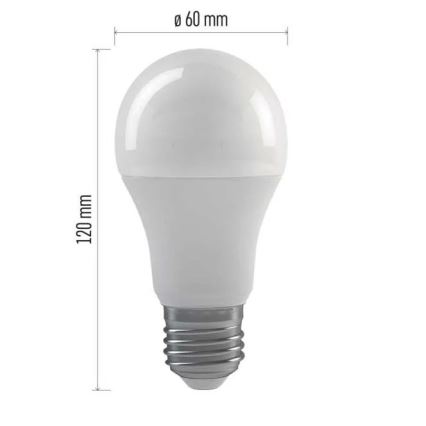 LED stmievateľná žiarovka A60 E27/10,5W/230V 2700K