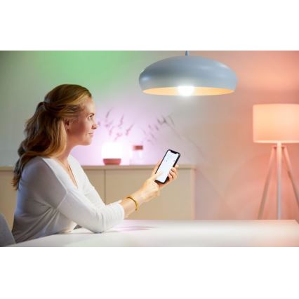 LED Stmievateľná žiarovka FILAMENT A60 E27/6,7W/230V 2700-6500K CRI 90 Wi-Fi - WiZ