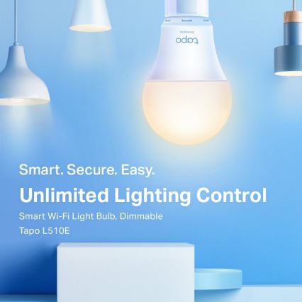LED stmievateľná žiarovka A60 E27/8,7W/230V 2700K Wi-Fi - TP-Link