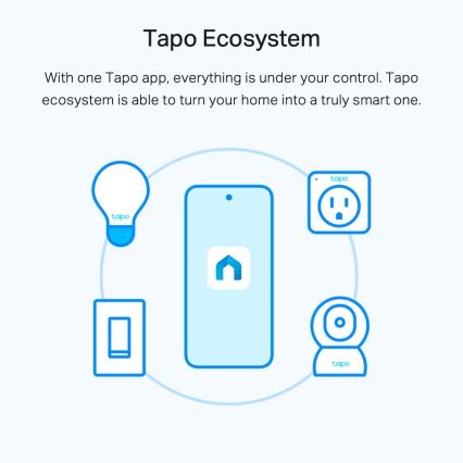 LED stmievateľná žiarovka A60 E27/8,7W/230V 2700K Wi-Fi - TP-Link