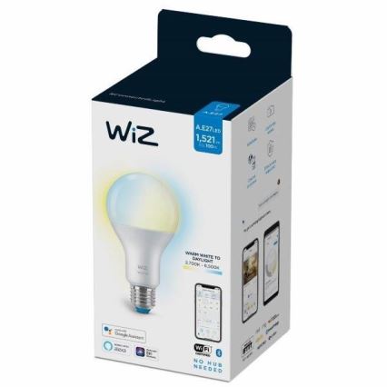 LED Stmievateľná žiarovka A67 E27/13W/230V 2700-6500K CRI 90 Wi-Fi - WiZ