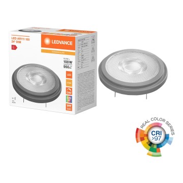 LED stmievateľná žiarovka AR111 G53/13,5W/12V 2700K 24° CRI 97 - Ledvance