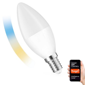 LED Stmievateľná žiarovka E14/5W/230V 2700-6500K Wi-Fi Tuya