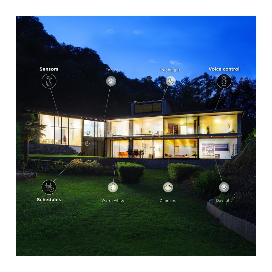 LED Stmievateľná žiarovka E14/6,5W/230V 2700-6500K Wi-Fi - WiZ