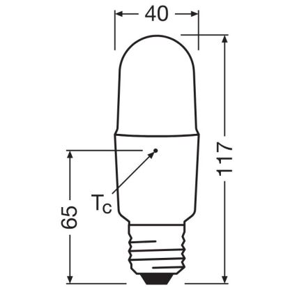 LED Stmievateľná žiarovka E27/11W/230V 2700K CRI 90 - Osram