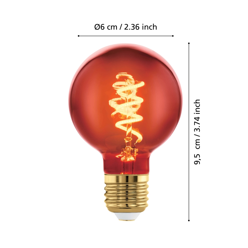 LED Stmievateľná žiarovka E27/4W/230V 2000K - Eglo 110198