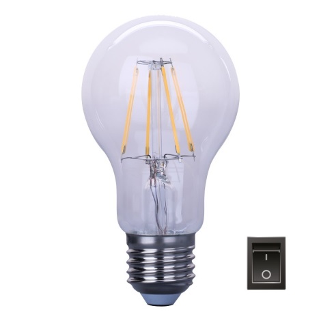 LED Stmievateľná žiarovka E27/6,5W/230V A60 2700-3000K