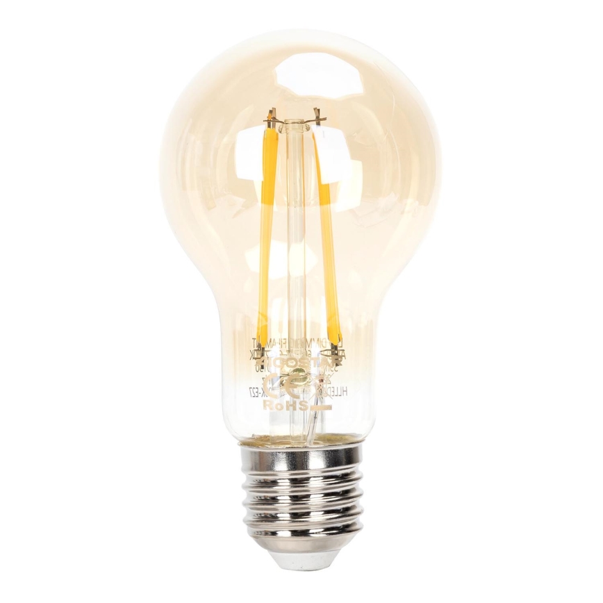LED Stmievateľná žiarovka FILAMENT A60 E27/6W/230V 2200K - Aigostar