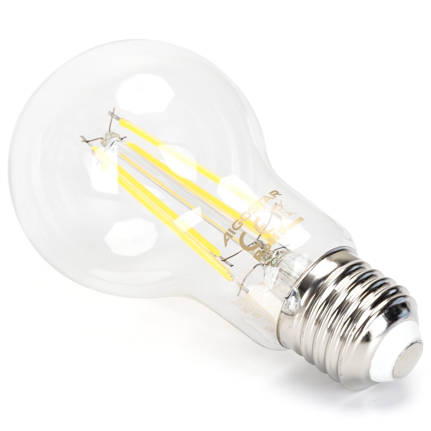 LED Stmievateľná žiarovka FILAMENT A60 E27/6W/230V 6500K - Aigostar