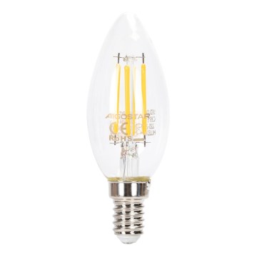 LED Stmievateľná žiarovka FILAMENT C35 E14/4W/230V 2700K - Aigostar