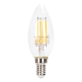 LED Stmievateľná žiarovka FILAMENT C35 E14/4W/230V 2700K - Aigostar