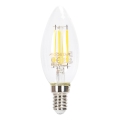 LED stmievateľná žiarovka FILAMENT C35 E14/4W/230V 6500K - Aigostar