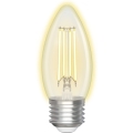 LED Stmievateľná žiarovka FILAMENT C35 E27/4,5W/230V 2700-6500K Wi-Fi - Aigostar
