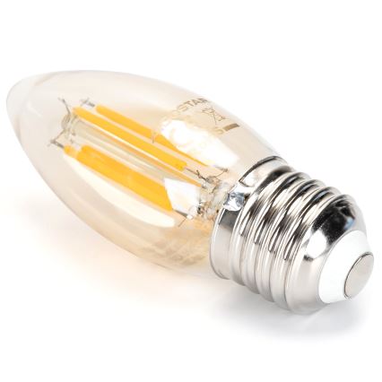 LED Stmievateľná žiarovka FILAMENT C35 E27/4W/230V 2200K - Aigostar