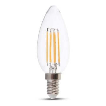 LED Stmievateľná žiarovka FILAMENT E14/4W/230V 3000K