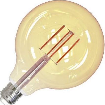 LED Stmievateľná žiarovka FILAMENT G125 E27/12W/230V 2000K