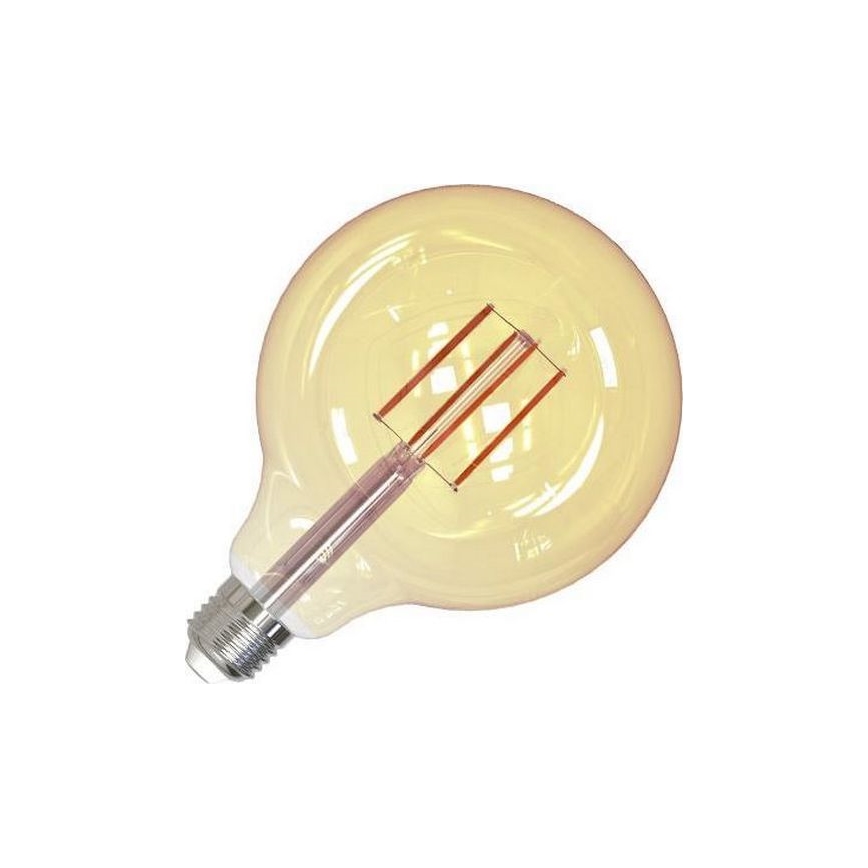 LED Stmievateľná žiarovka FILAMENT G125 E27/12W/230V 2000K