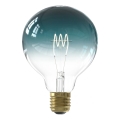 LED stmievateľná žiarovka FILAMENT G125 E27/4W/230V 1800K modrá