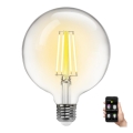 LED Stmievateľná žiarovka FILAMENT G125 E27/6W/230V 2700-6500K Wi-Fi - Aigostar
