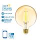 LED Stmievateľná žiarovka FILAMENT G125 E27/6W/230V 2700-6500K Wi-Fi - Aigostar
