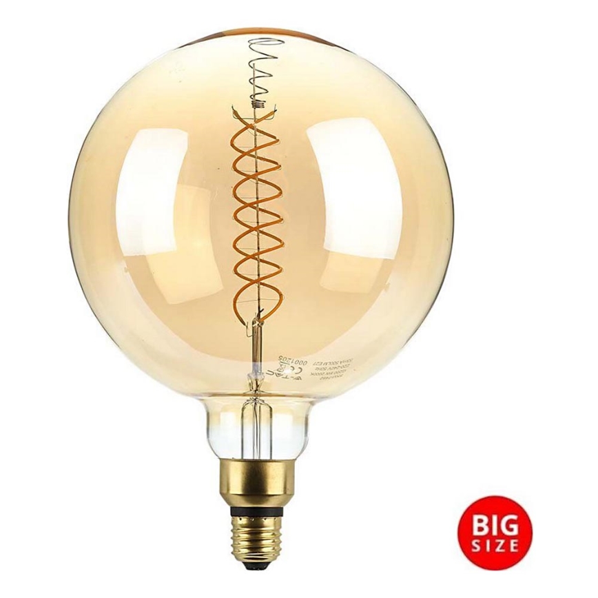 LED Stmievateľná žiarovka FILAMENT G200 E27/8W/230V 1800K