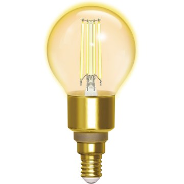 LED Stmievateľná žiarovka FILAMENT G45 E14/4,5W/230V 2700-6500K Wi-Fi - Aigostar