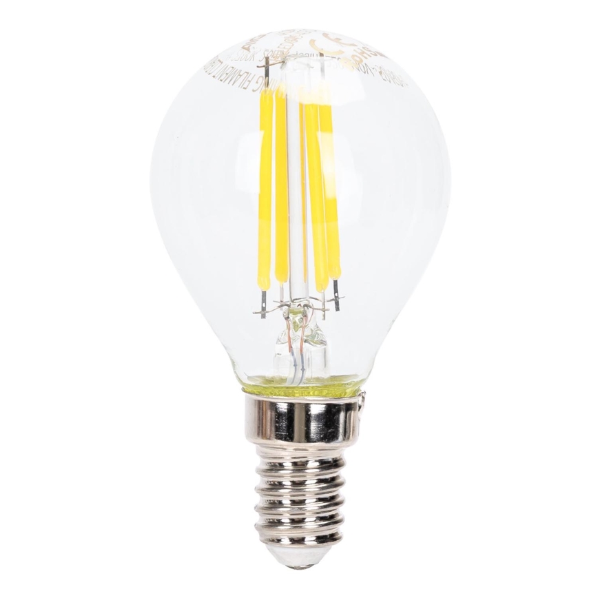 LED Stmievateľná žiarovka FILAMENT G45 E14/4W/230V 6500K - Aigostar