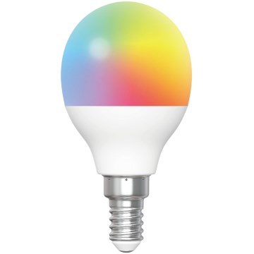 LED Stmievateľná žiarovka FILAMENT G45 E14/6,5W/230V 2700-6500K Wi-Fi - Aigostar