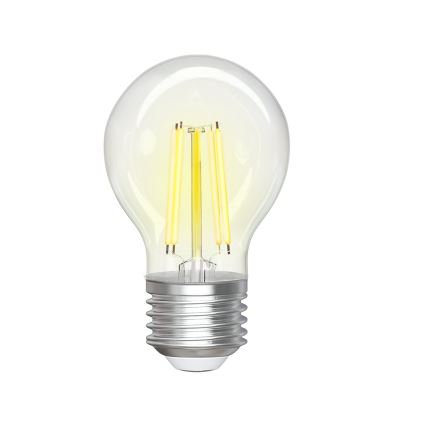 LED Stmievateľná žiarovka FILAMENT G45 E27/4,5W/230V 2700-6500K Wi-Fi - Aigostar