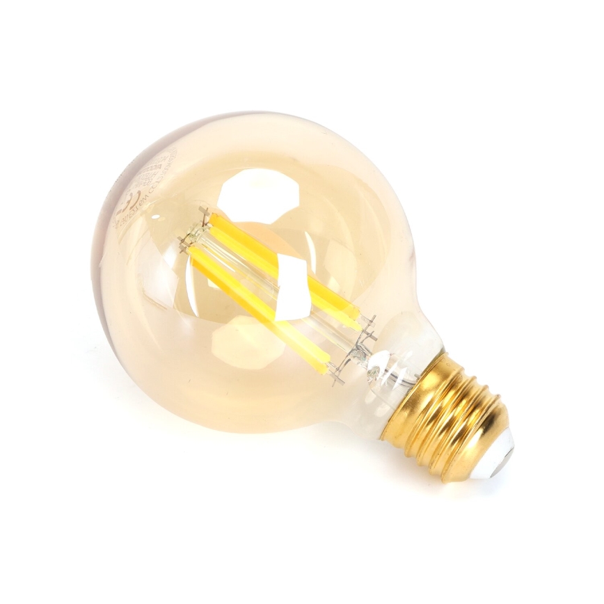LED Stmievateľná žiarovka FILAMENT G80 E27/6W/230V 2700-6500K Wi-Fi - Aigostar