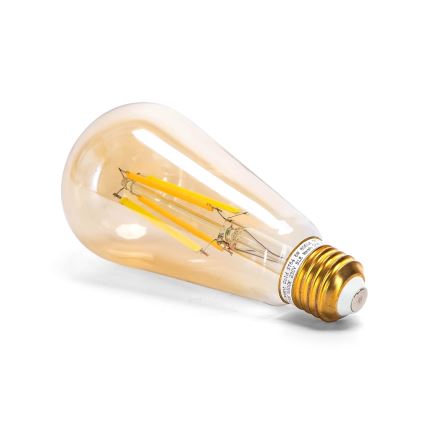 LED Stmievateľná žiarovka FILAMENT MESH Smart ST64 E27/6W/230V 2700-6500K - Aigostar