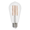 LED Stmievateľná žiarovka FILAMENT ST64 E27/11W/230V 3000K