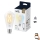 LED Stmievateľná žiarovka FILAMENT ST64 E27/6,7W/230V 2700-6500K CRI 90 Wi-Fi - WiZ