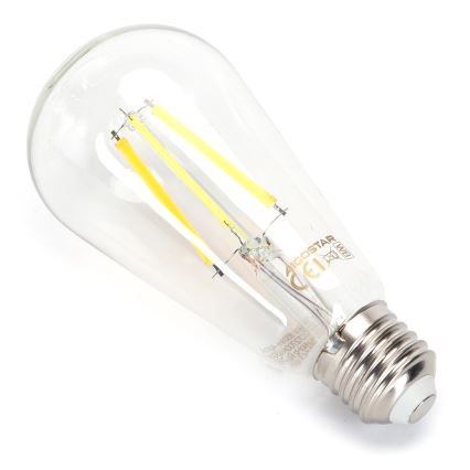 LED Stmievateľná žiarovka FILAMENT ST64 E27/6W/230V 2700-6500K Wi-Fi - Aigostar