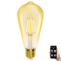 LED Stmievateľná žiarovka FILAMENT ST64 E27/6W/230V 2700-6500K Wi-Fi - Aigostar