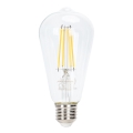 LED Stmievateľná žiarovka FILAMENT ST64 E27/6W/230V 2700K - Aigostar