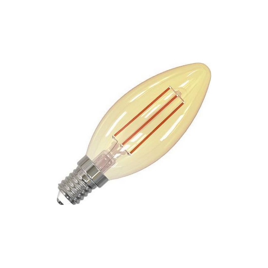 LED Stmievateľná žiarovka FILAMENT VINTAGE C35 E14/6W/230V 2000K