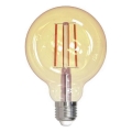 LED Stmievateľná žiarovka FILAMENT VINTAGE G95 E27/12W/230V 2000K