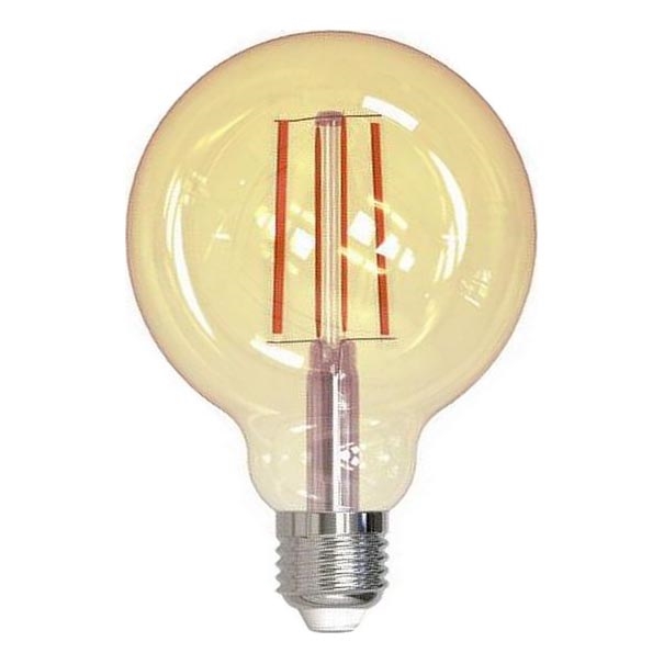 LED Stmievateľná žiarovka FILAMENT VINTAGE G95 E27/12W/230V 2000K