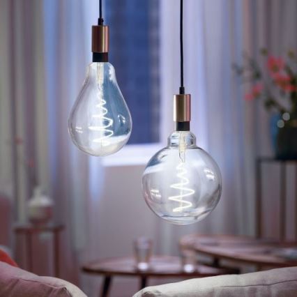 LED Stmievateľná žiarovka FILAMENT G200 E27/6,5W/230V 2700-6500K CRI 90 Wi-Fi - WiZ