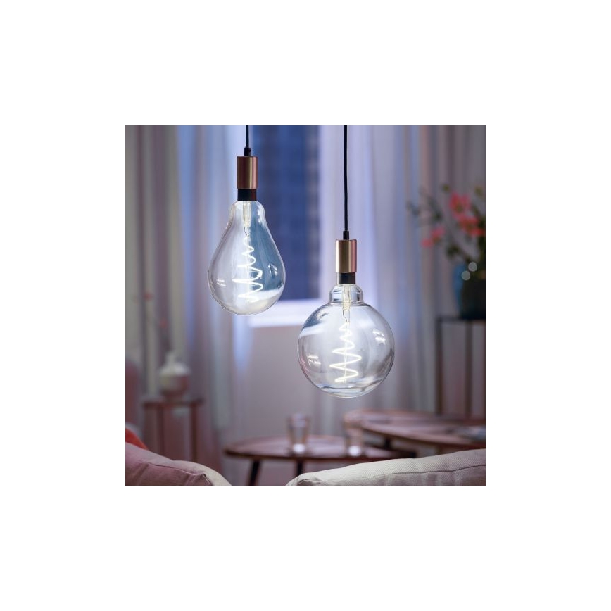 LED Stmievateľná žiarovka FILAMENT G200 E27/6,5W/230V 2700-6500K CRI 90 Wi-Fi - WiZ