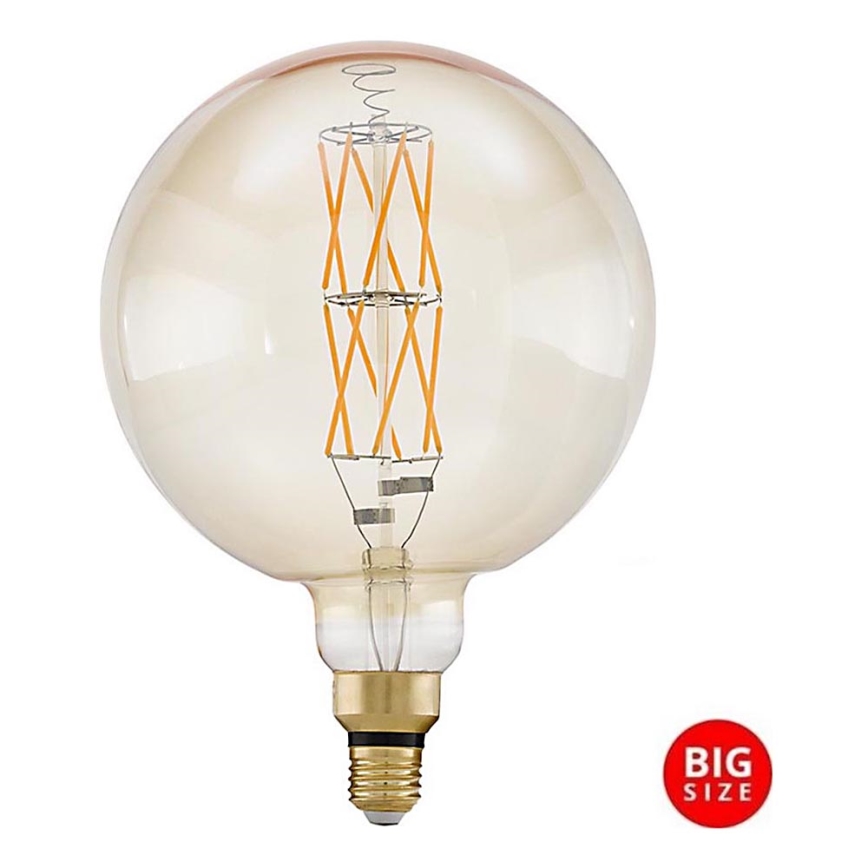 LED Stmievateľná žiarovka G200 E27/8W/230V 2100K - Eglo 11687