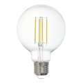LED Stmievateľná žiarovka G80 E27/6W/230V 2700K - Eglo