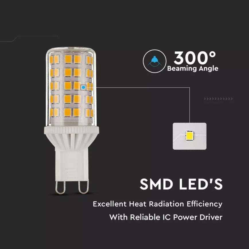 LED Stmievateľná žiarovka G9/5W/230V 4000K