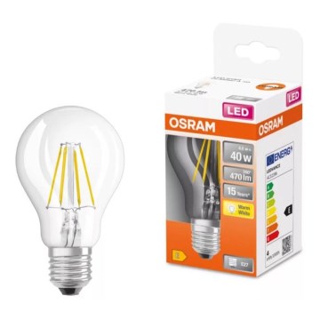 LED Stmievateľná žiarovka GLOW DIM A60 E27/4W/230V 2200-2700K - Osram