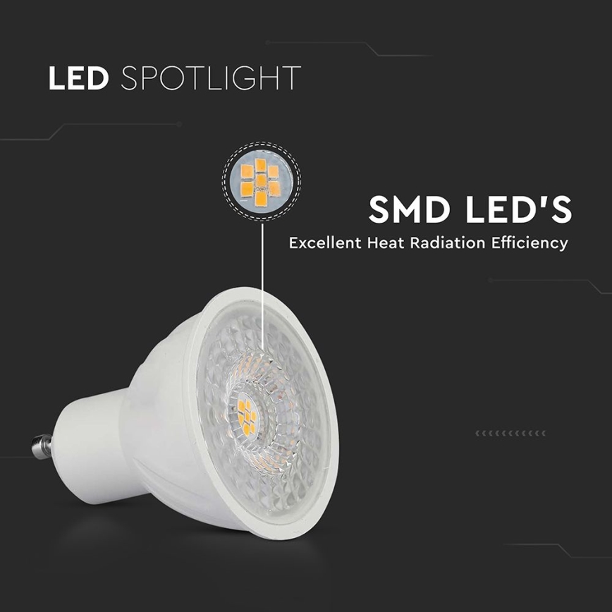 LED Stmievateľná žiarovka GU10/6W/230V 3000K 110°