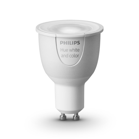 LED Stmievateľná žiarovka Hue SINGLE BULB 1xGU10/6,5W - Philips 8718696485880